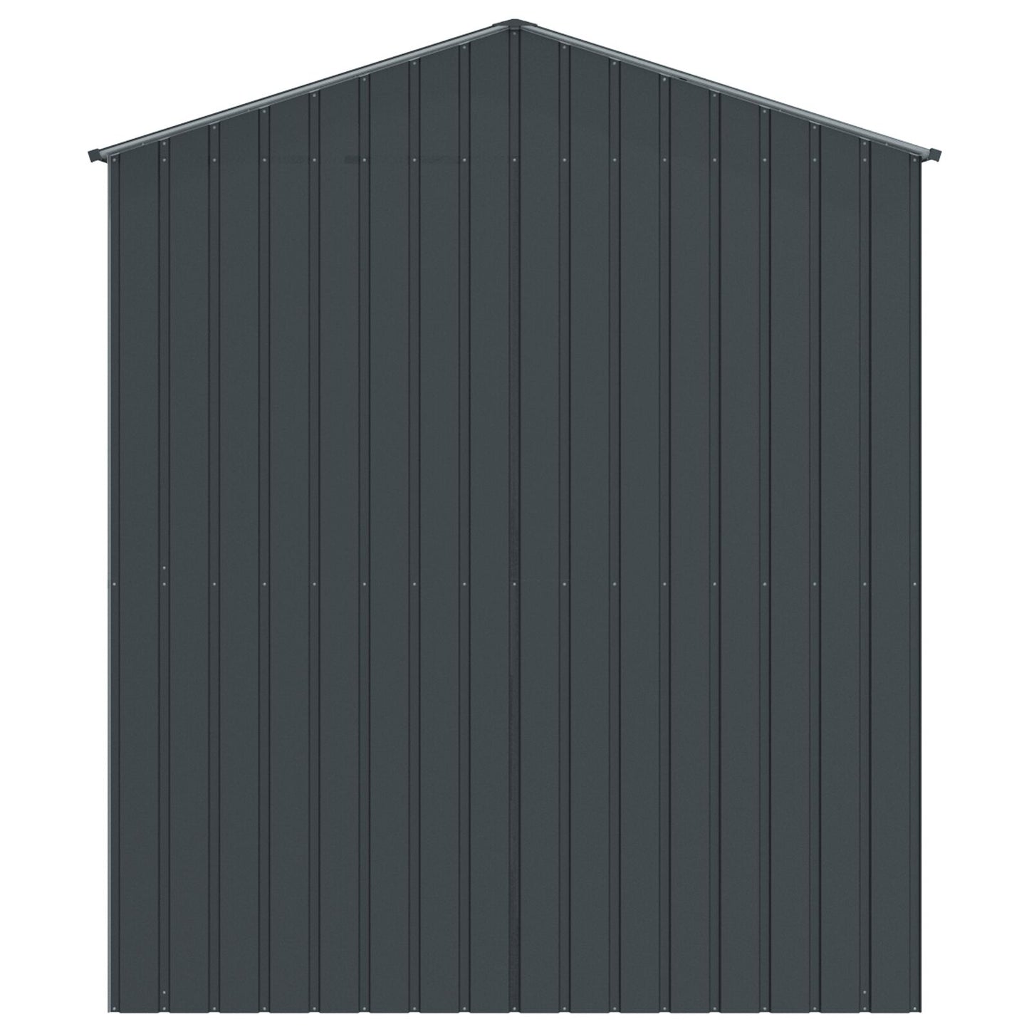 Vogelvolière Met Uitbreiding Houtskool 210X442X247 Cm Staal