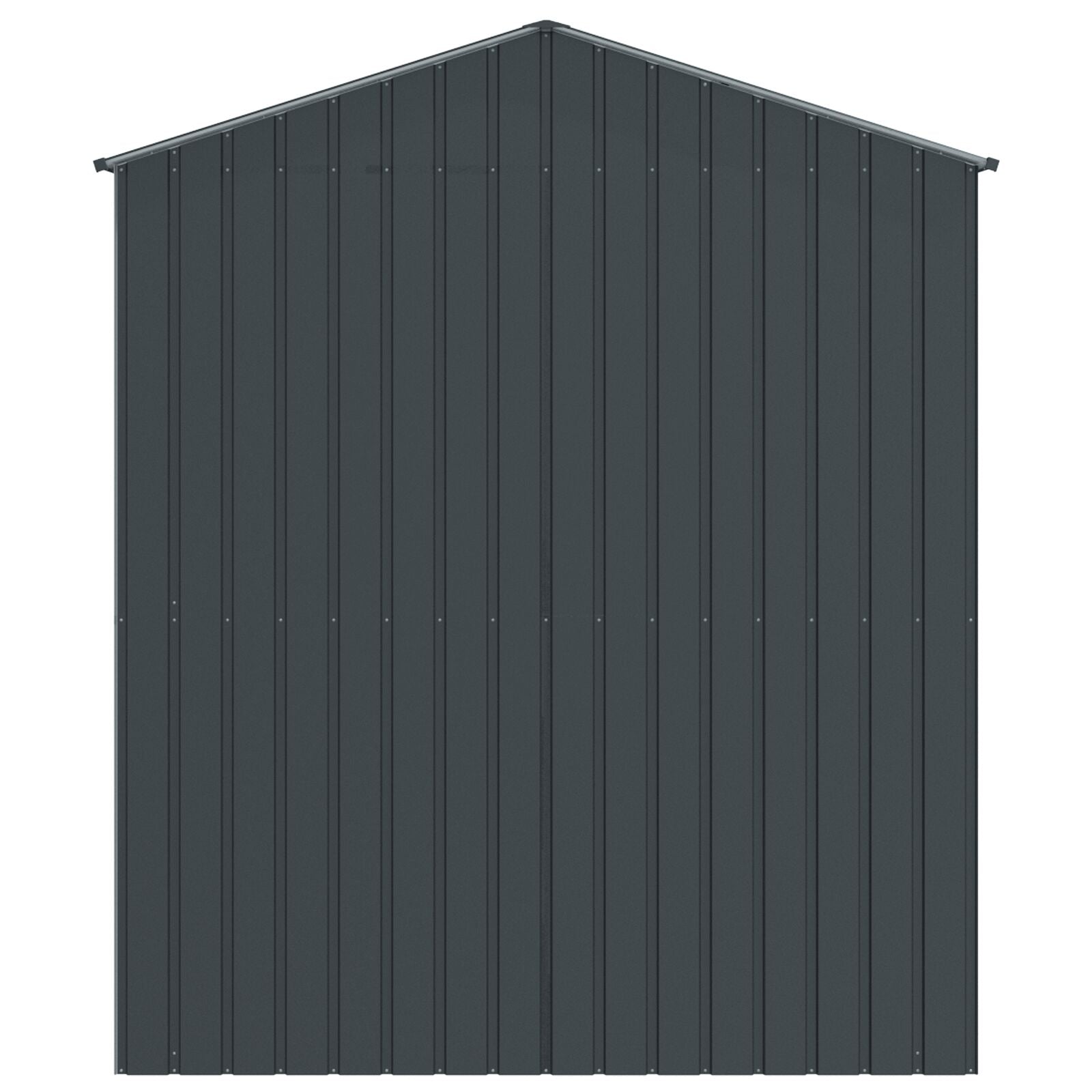 Vogelvolière Met Uitbreiding Houtskool 210X442X247 Cm Staal