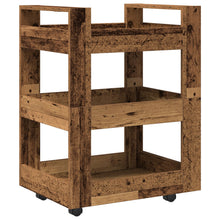 Keuken Trolley 60X45X80 Cm Geengineerd Hout Oude hout