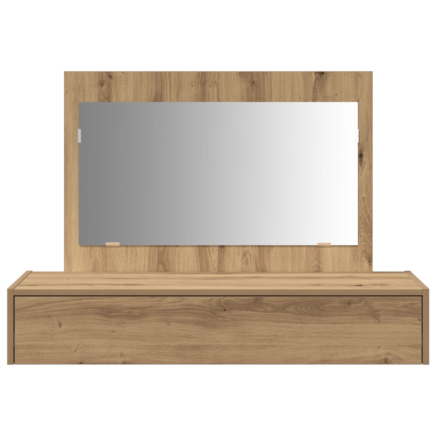 Wandkaptafel 100 x 40 x 70 cm Eiken zonder LED