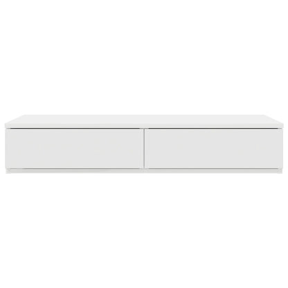 Bedladen 90X36,5X16,5 Cm Gemaakt Van Geengineerd Hout Wit 90 x 36.5 x 16.5 cm