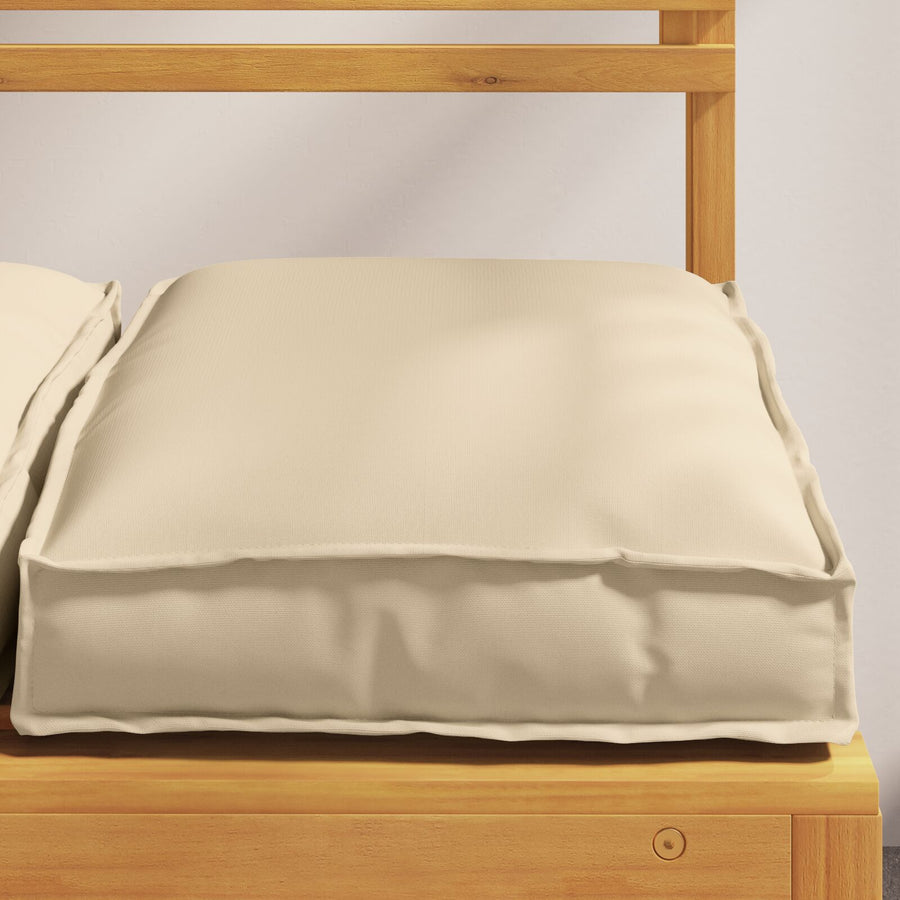 Palletkussens Voor Zitplaatsen 4 Stuks 40X40X8 Cm Oxford Stof Beige