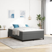 Platform bedframe lichtgrijs 160x200 cm stof