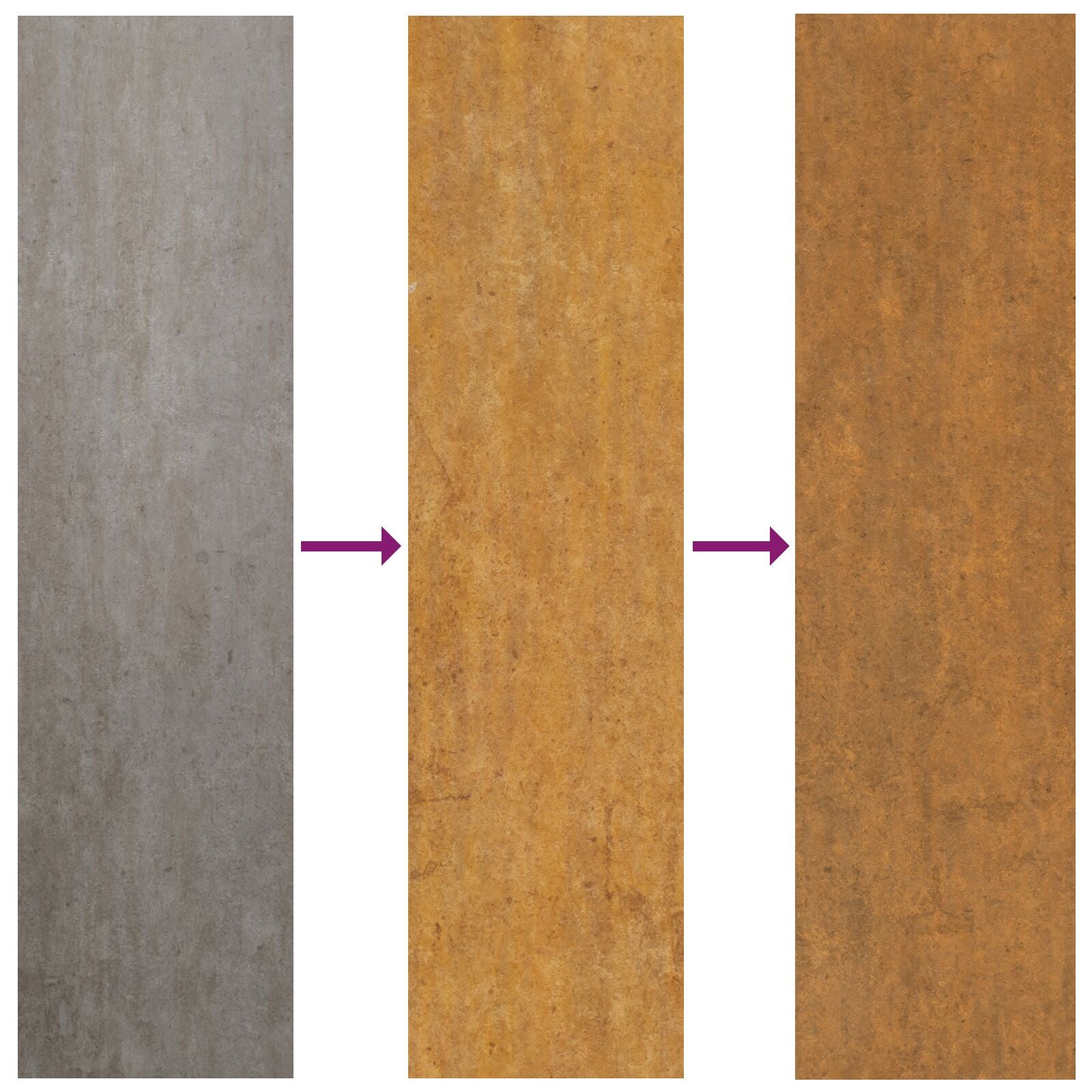 Tuin Planter Weerbestendig staal 80 x 80 x 48 cm