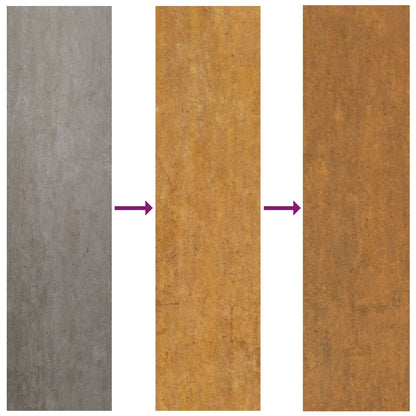 Tuin Planter Weerbestendig staal 80 x 80 x 48 cm