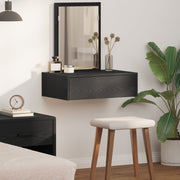Console Table with Drawer Black 60 x 40 x 70 cm Engineered Wood
