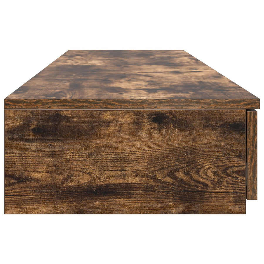 Nachtkastje Bewerkt Hout Gerookt eiken 160 x 36,5 x 16,5 cm