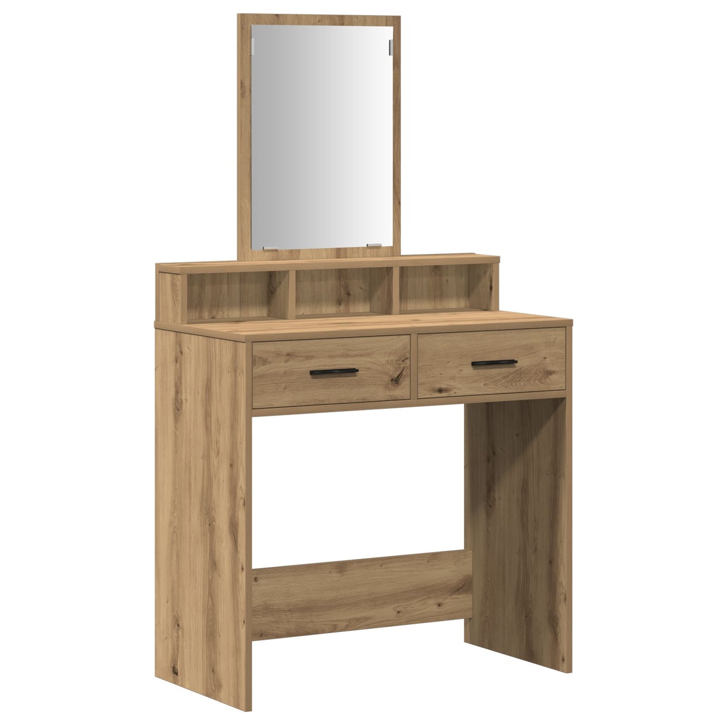Kaptafel Met Lades 79 x 41 x 140 cm Artisan eiken