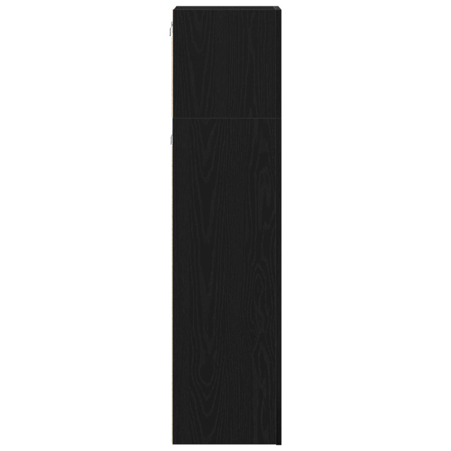 3-Delige Tv-Kastenset Zwart Eiken Gefabriceerd Hout