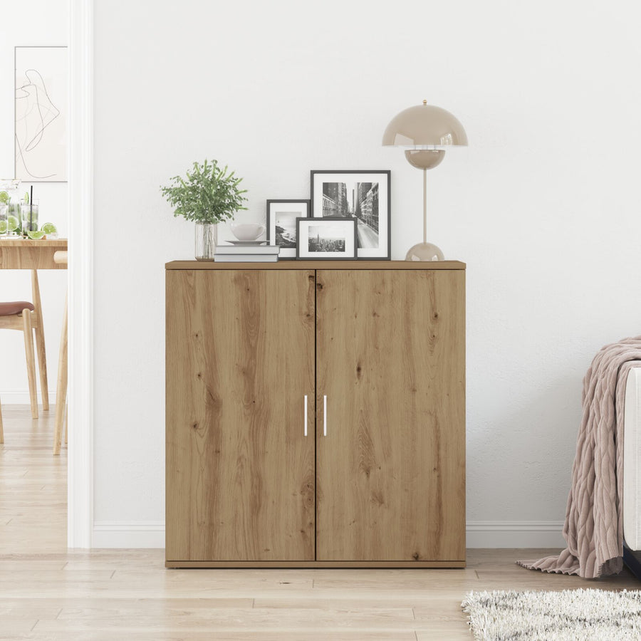 Sideboard Artisan Eiken 79X38X80 Cm Geengineerd Hout