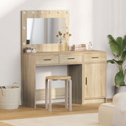 Console table with drawer 2 pcs Brown 40 x 41 x 75 cm Engineered wood