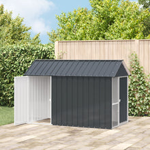 Vogelvolière Antraciet Staal