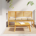 Kussen 40x40x8 cm beige (4 stuks)