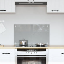 Keuken Achterwand 70X40X0,6 Cm Gehard Glas Lichtgrijs 70 x 40 cm