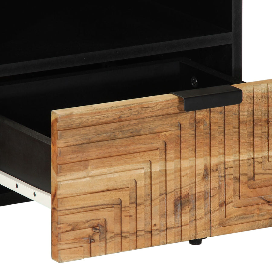 Salontafel 80X54X40 Cm Massief acaciahout