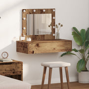 Ceiling table with drawer Brown 83 x 40 x 70 cm Engineered wood