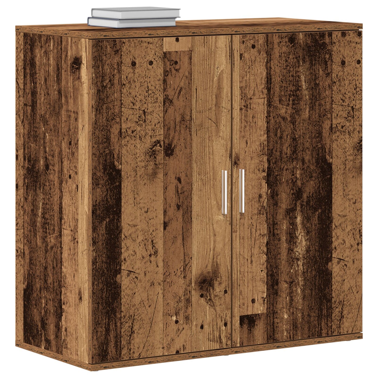 Sideboard Oud Hout 79X38X80 Cm Gelaagd Hout