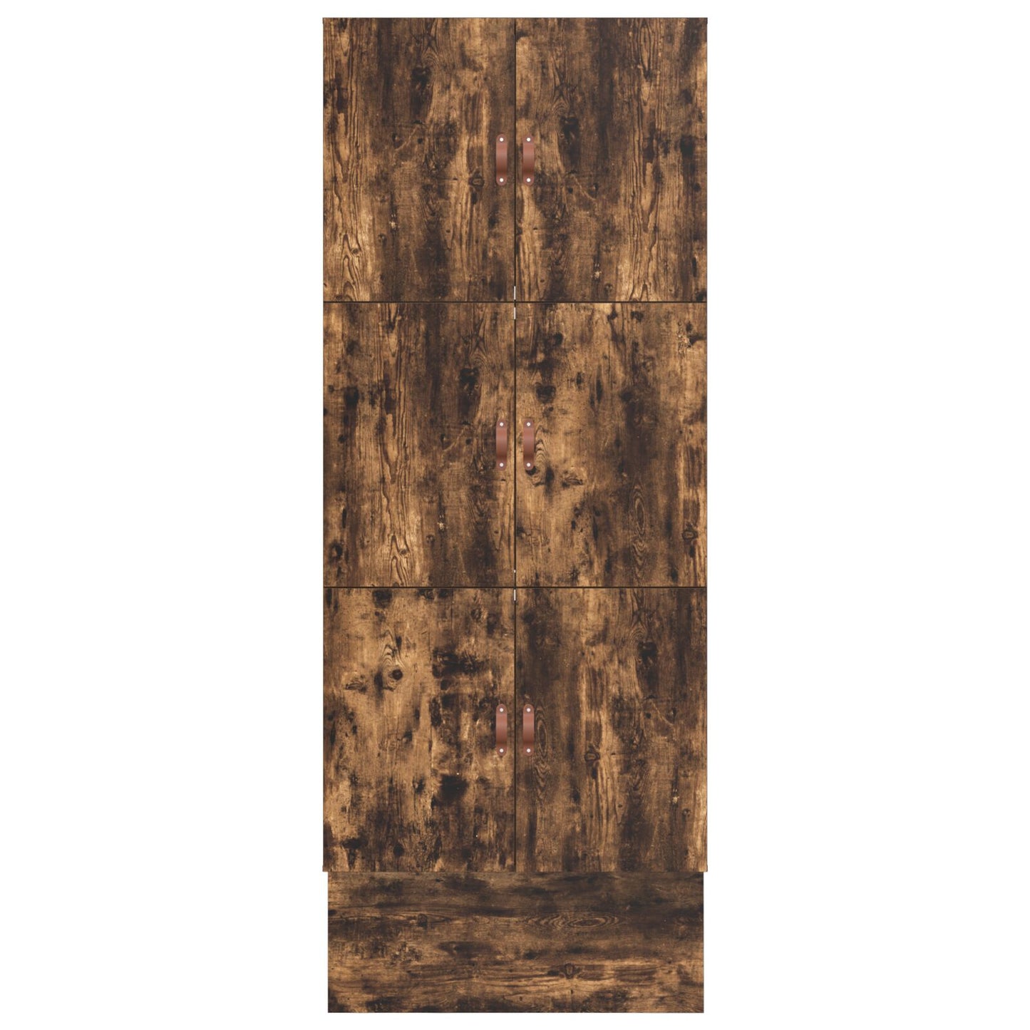 Opslagbedframe Gerookt Eiken Hout, Spaanplaat Eenpersoons Opslag Artisanaal Eiken