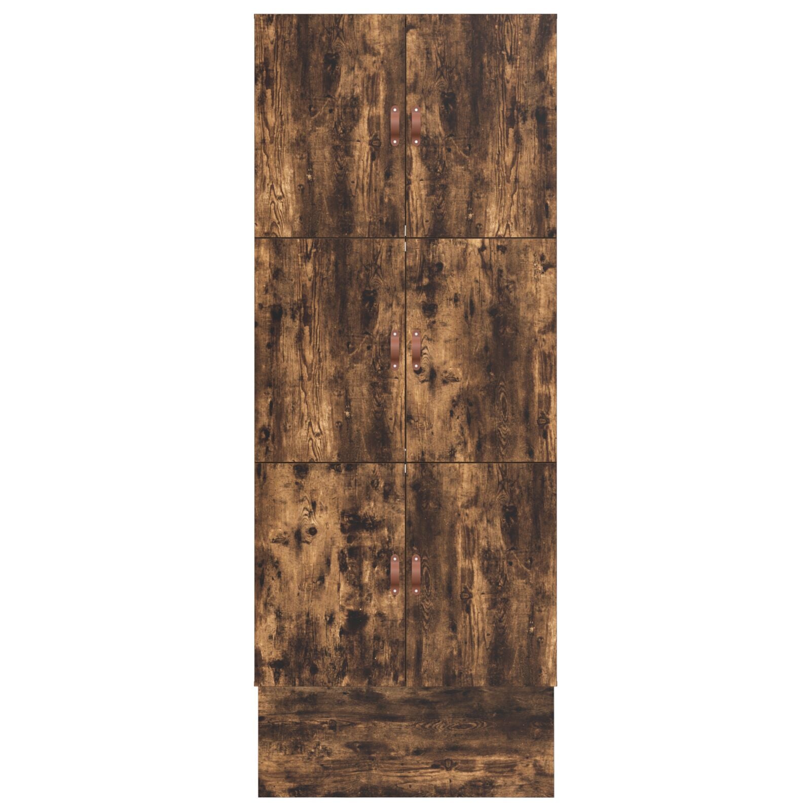 Opslagbedframe Gerookt Eiken Hout, Spaanplaat Eenpersoons Opslag Artisanaal Eiken