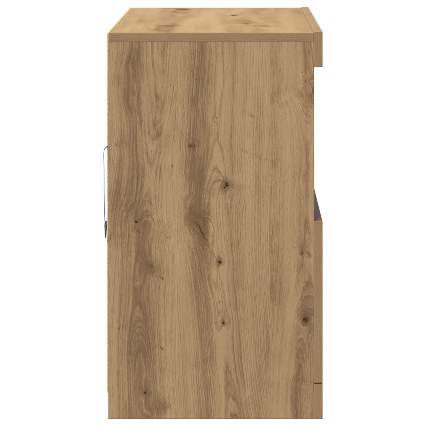 Sideboard Met Led Verlichting 81X37X67 Cm Artisan Eiken