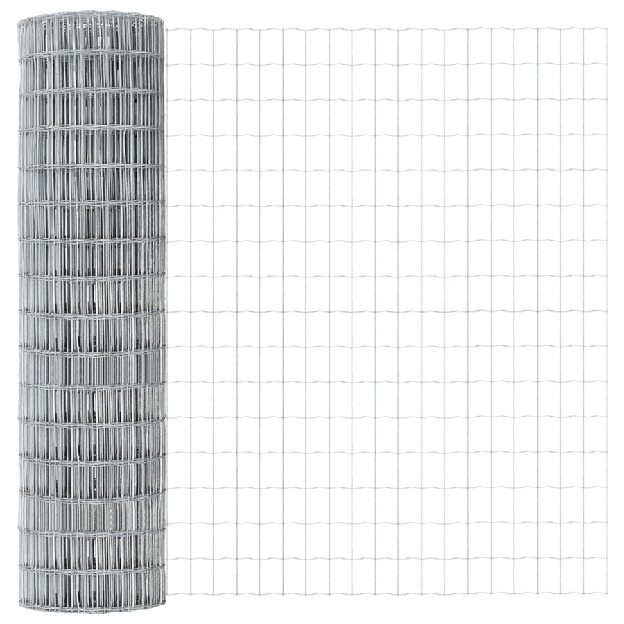 Tuinhekset Set Van 2 Verzinkt Staal 10 X 1.4 M Rol Duurzaam