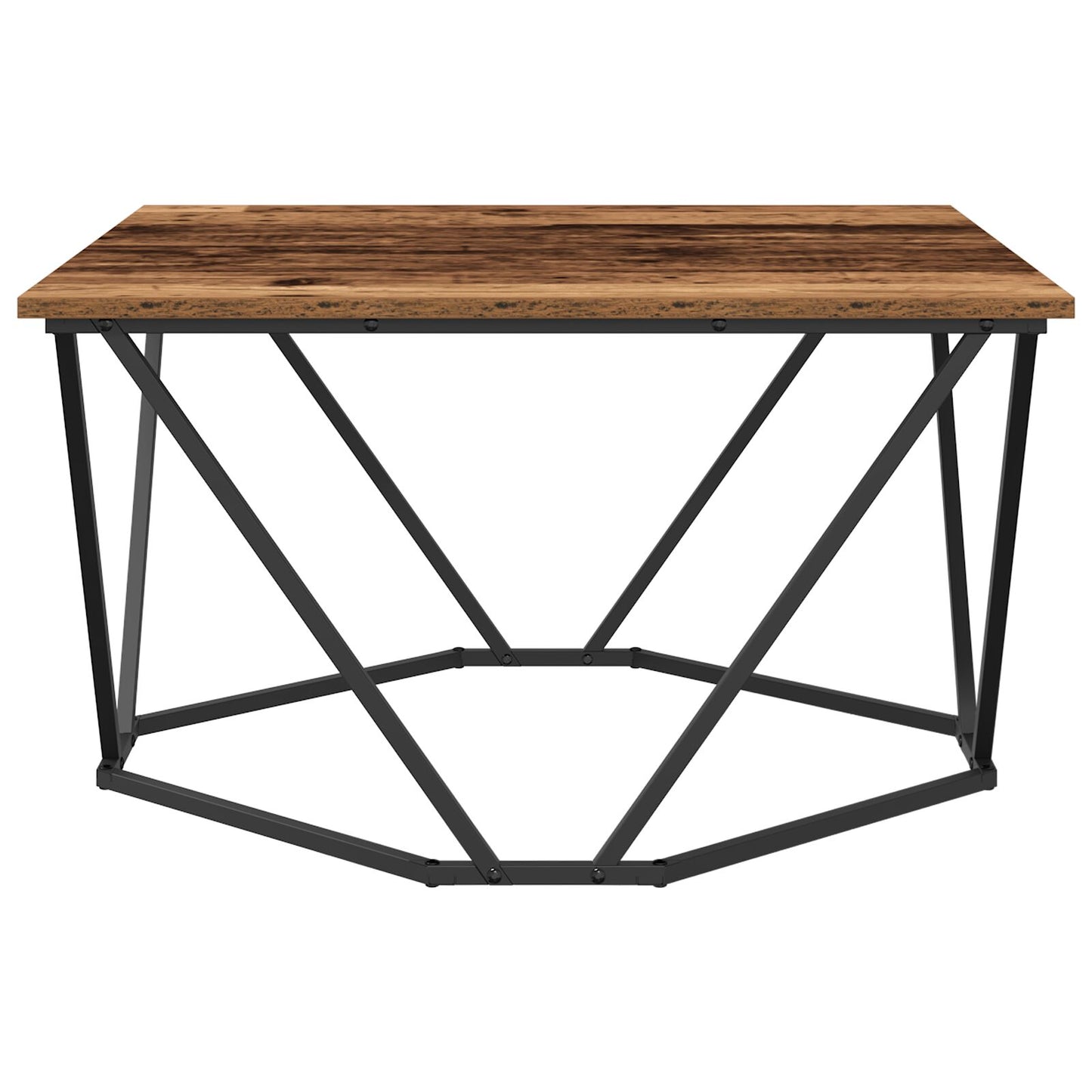 Salontafel Massief Gerecycled Hout Medium Oud hout