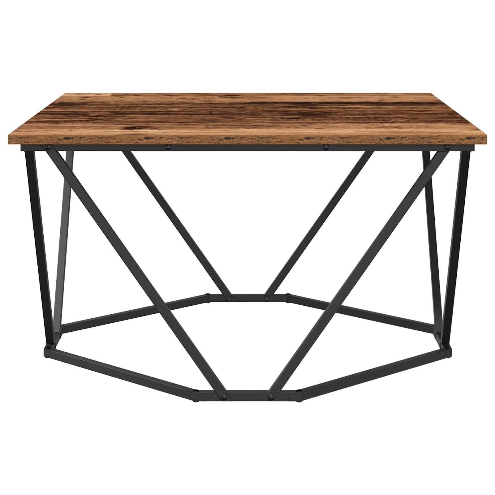 Salontafel Massief Gerecycled Hout Medium Oud hout