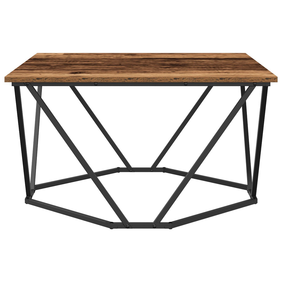 Salontafel Massief Gerecycled Hout Medium Oud hout