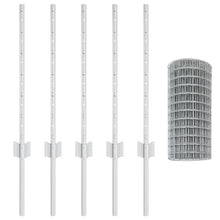Euro Omheining Set Set Van 2 Gegalvaniseerd Staal 10 Meter