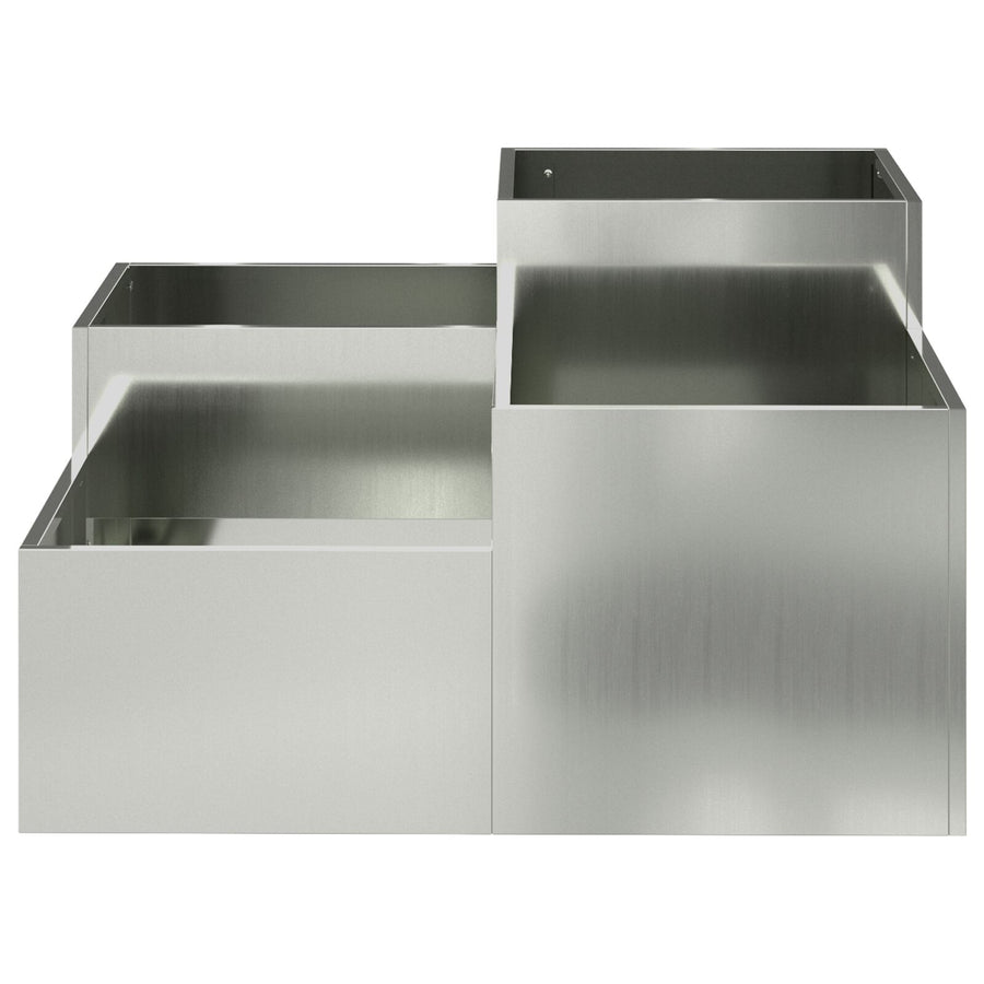 Tuinbak Gegalvaniseerd staal 100 x 100 x 48 cm
