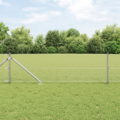 Gelast Draadhek Met 13 Spijkerankers 0.4X50 M Gegalvaniseerd Staal Gegalvaniseerd Staal