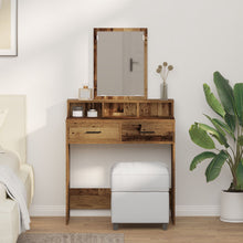Kaptafel Met Laden Oud Hout 79 x 41 x 140 cm Oude hout