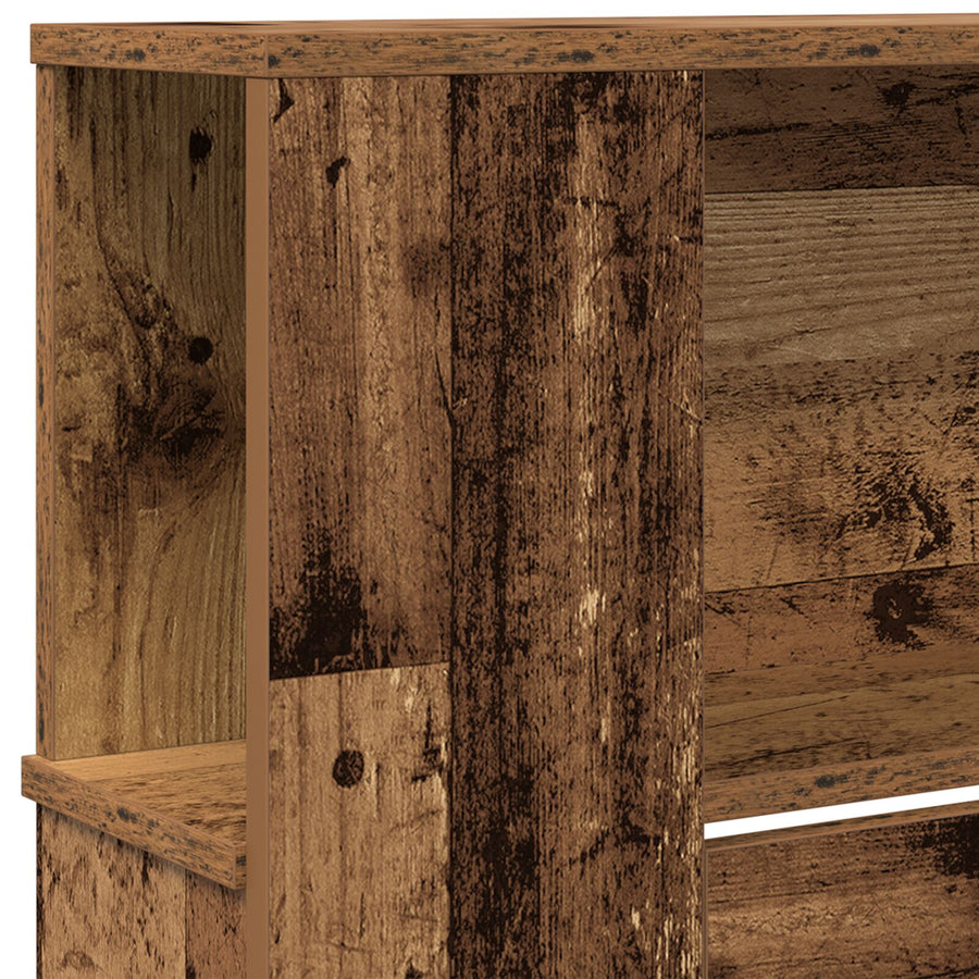 Hoofdeinde Kast Oud Hout 220X18,5X104,5 Cm