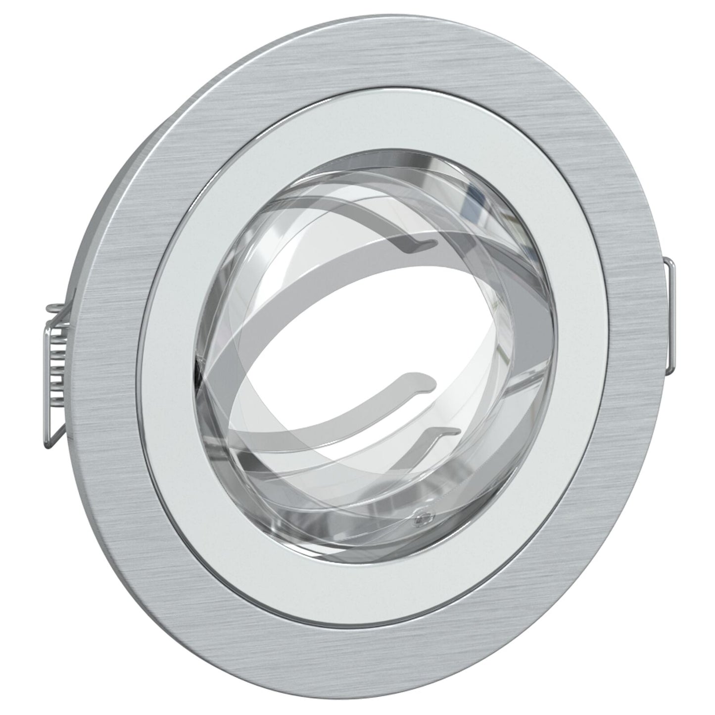 Ingebouwde Spots 24 Stuks Rond Gu10 Zilver Ø91 Mm