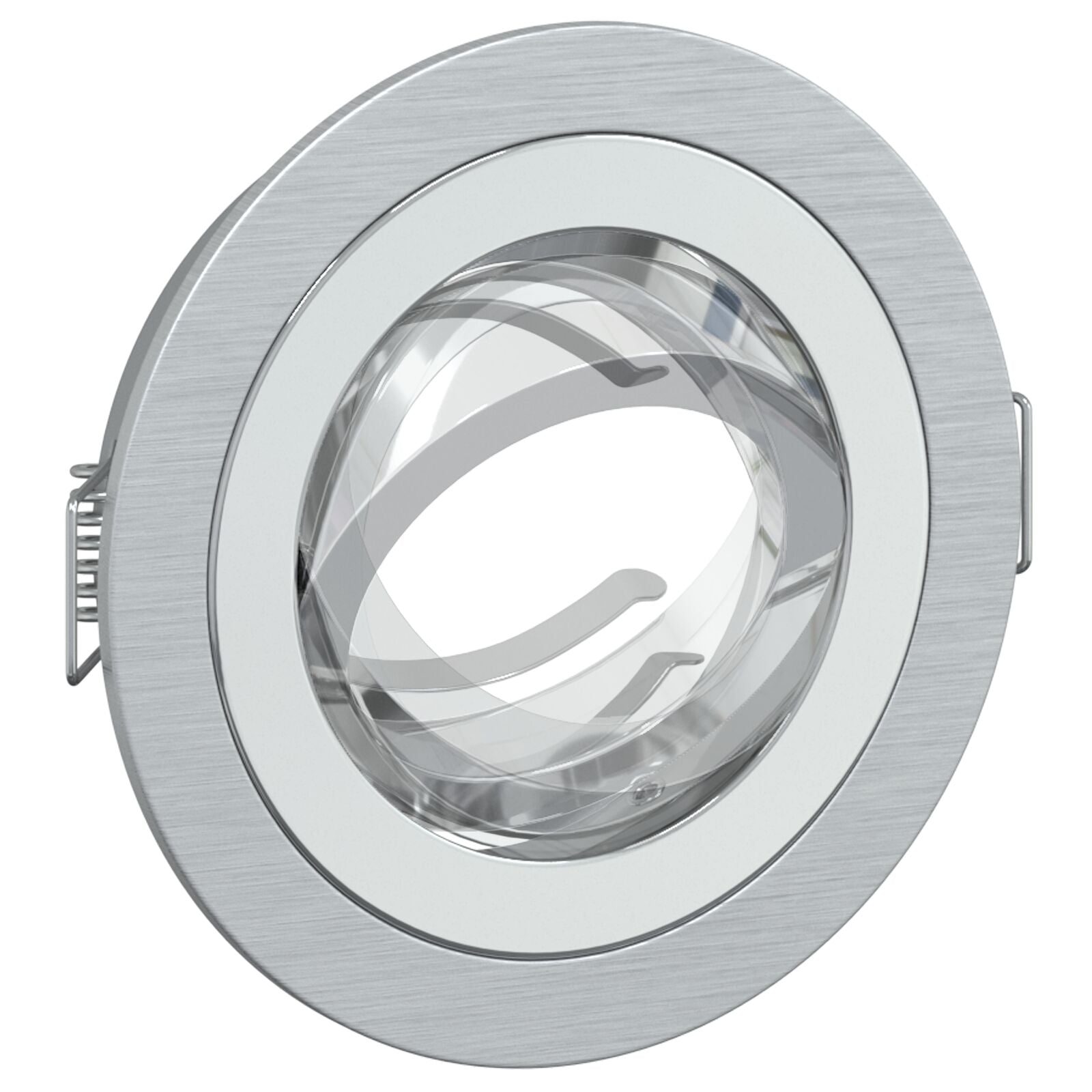 Ingebouwde Spots 24 Stuks Rond Gu10 Zilver Ø91 Mm