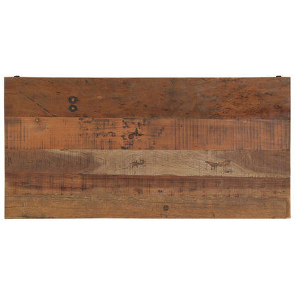 Salontafel Natuurlijk Hout Massief Hout Simpel 110 x 55 x 40 cm