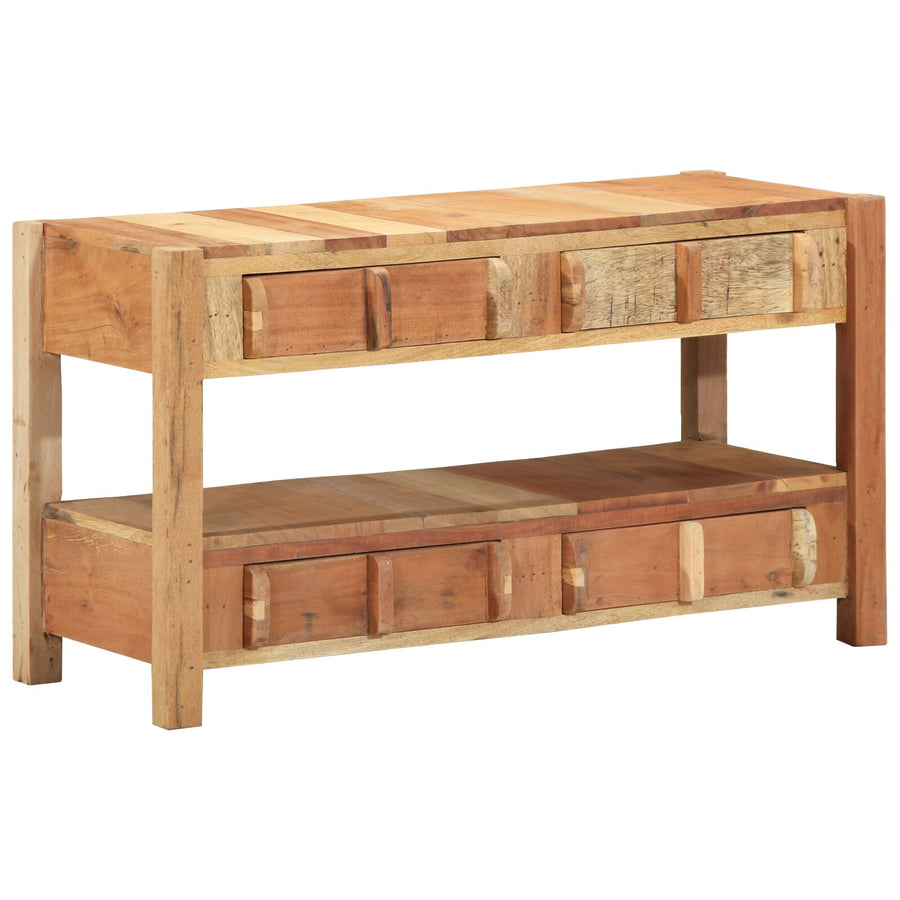Tv-Kast 83X33X46 Cm Massief Gerecycled Hout