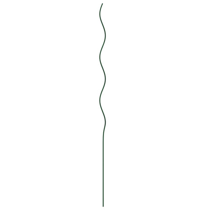 Spiraal Plant Steunen 50 Stuks Staal Groen 110 cm