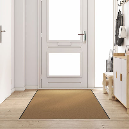 Deurmat Wasbaar Crème 120X250 Cm