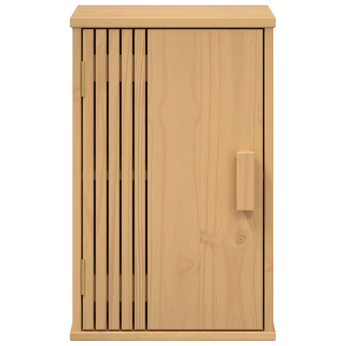 3-Delige Grenen Badkamer Meubelset Wasbak + kleine + gemiddelde kast