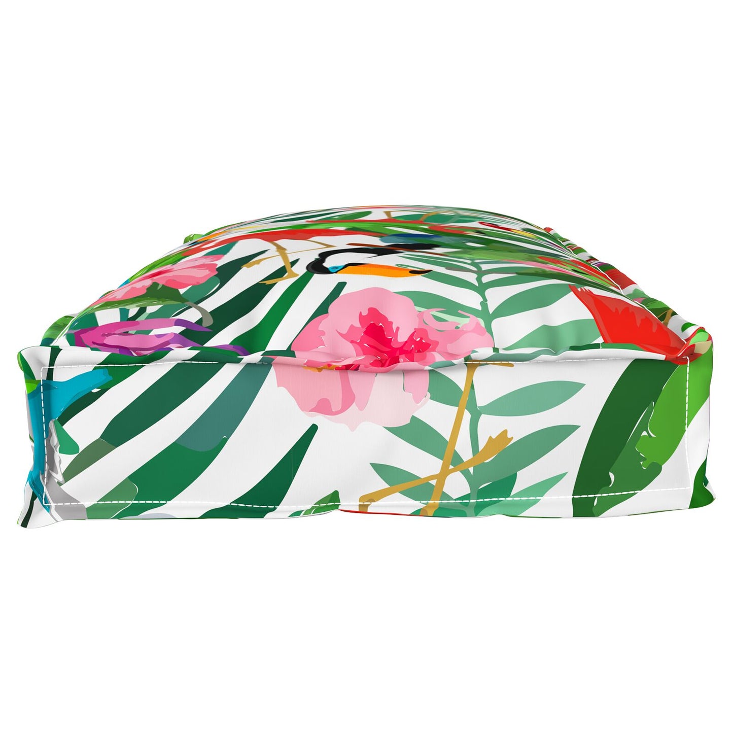Pallet Kussen Voor Bank 100X40X8 Cm Oxford Stof Tropische jungle