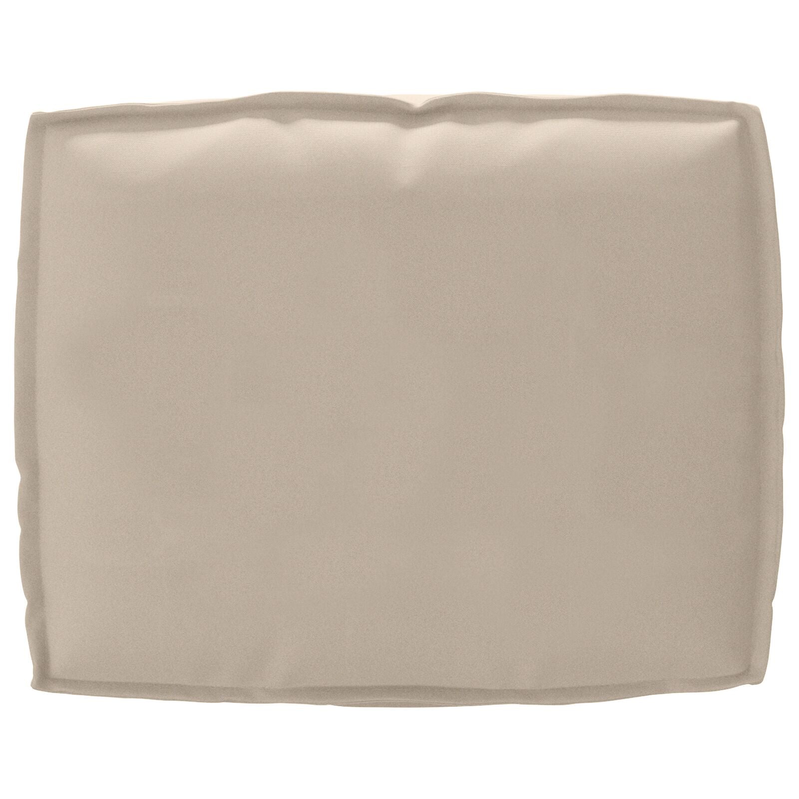 Outdoor Kussen Polyester 50 X 40 X 12 Cm Sofa Kussen Taupe
