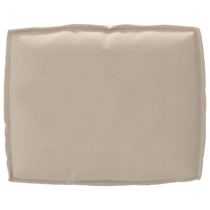 Outdoor Kussen Polyester 50 X 40 X 12 Cm Sofa Kussen Taupe