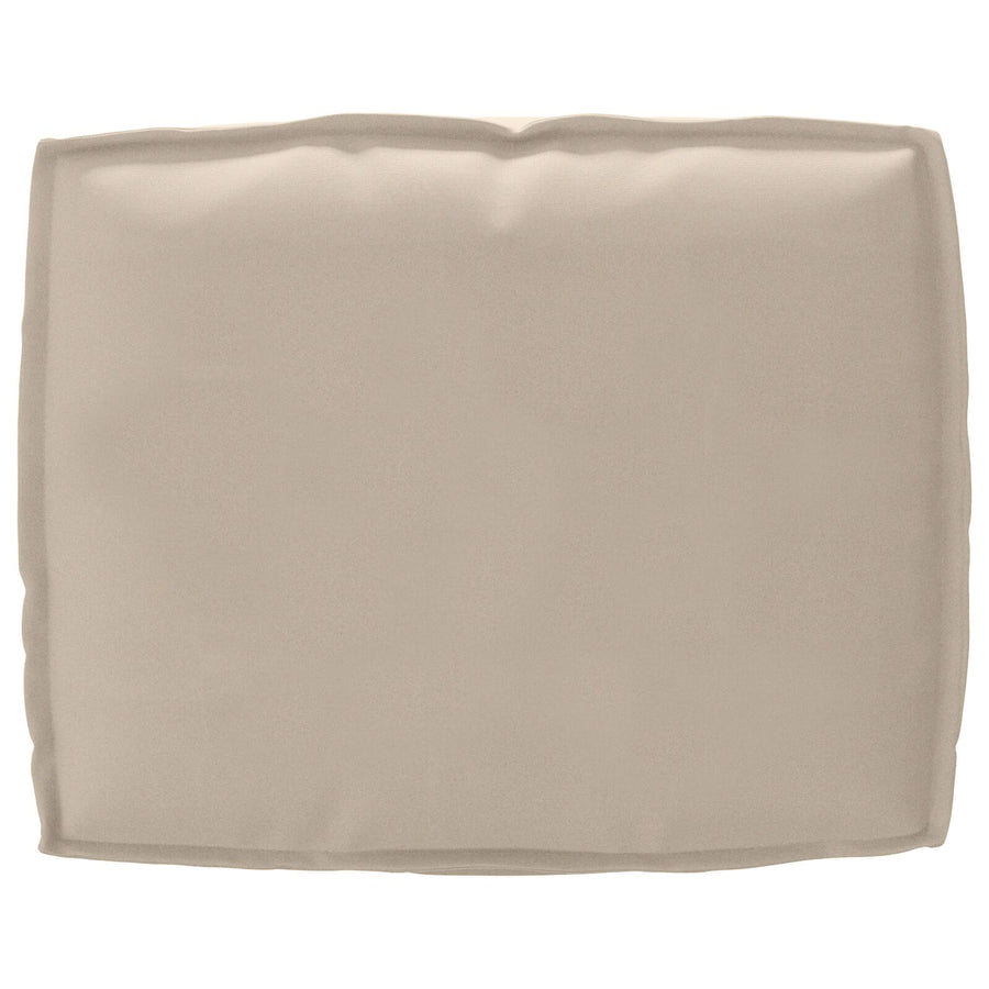Outdoor Kussen Polyester 50 X 40 X 12 Cm Sofa Kussen Taupe