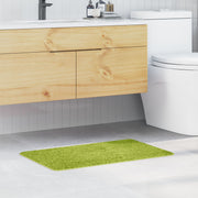 Badmat 50x80 cm groen antislip katoen