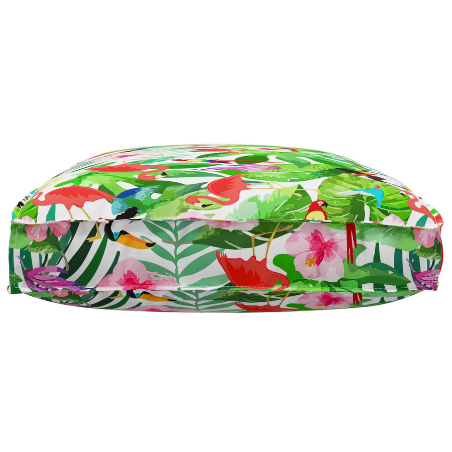 Buiten Kussen Polyester 120 X 12 X 80 Cm Tropisch jungle