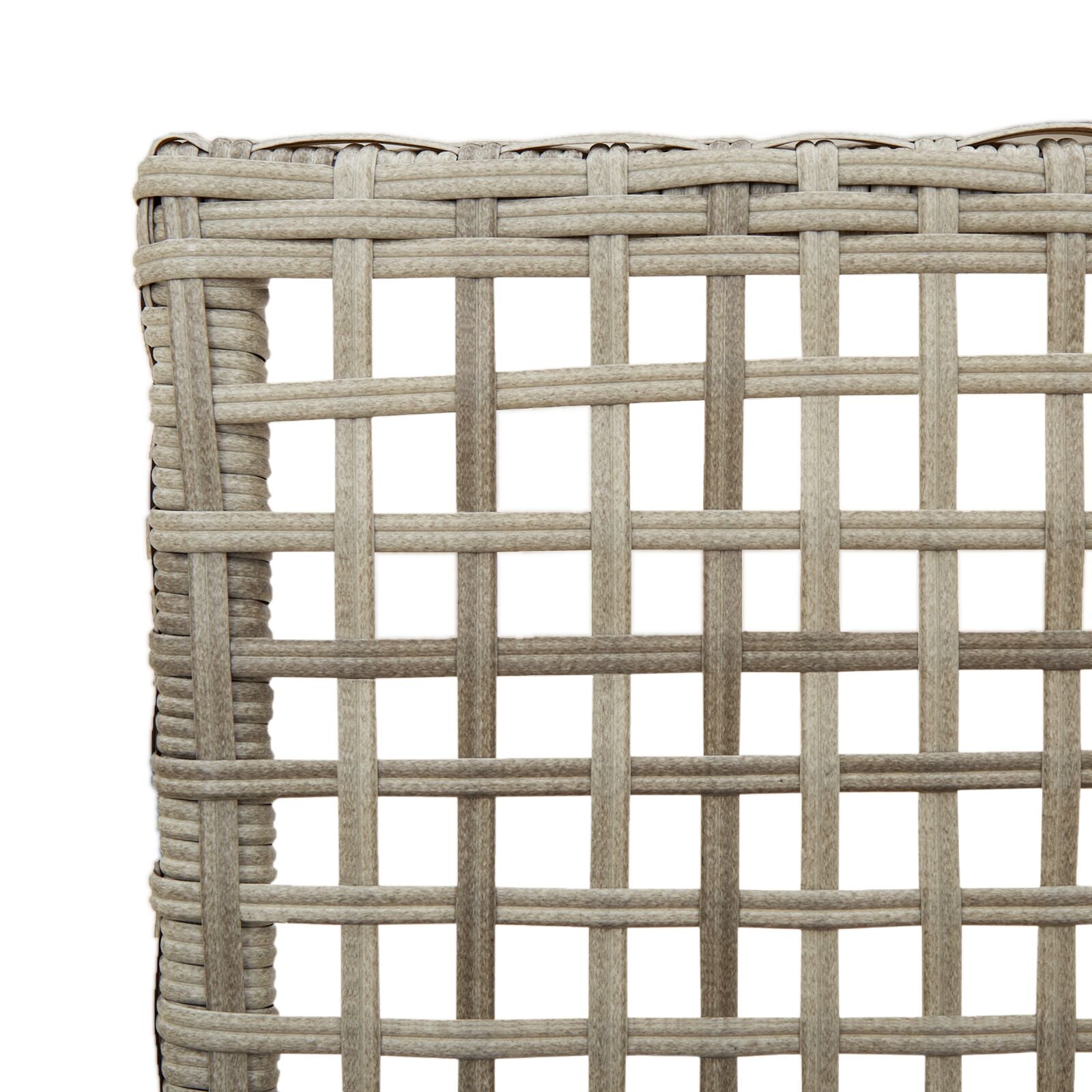Tuinstoelen 2 Stuks Met Kussens Poly Rattan Lichtgrijs en Donkergrijs
