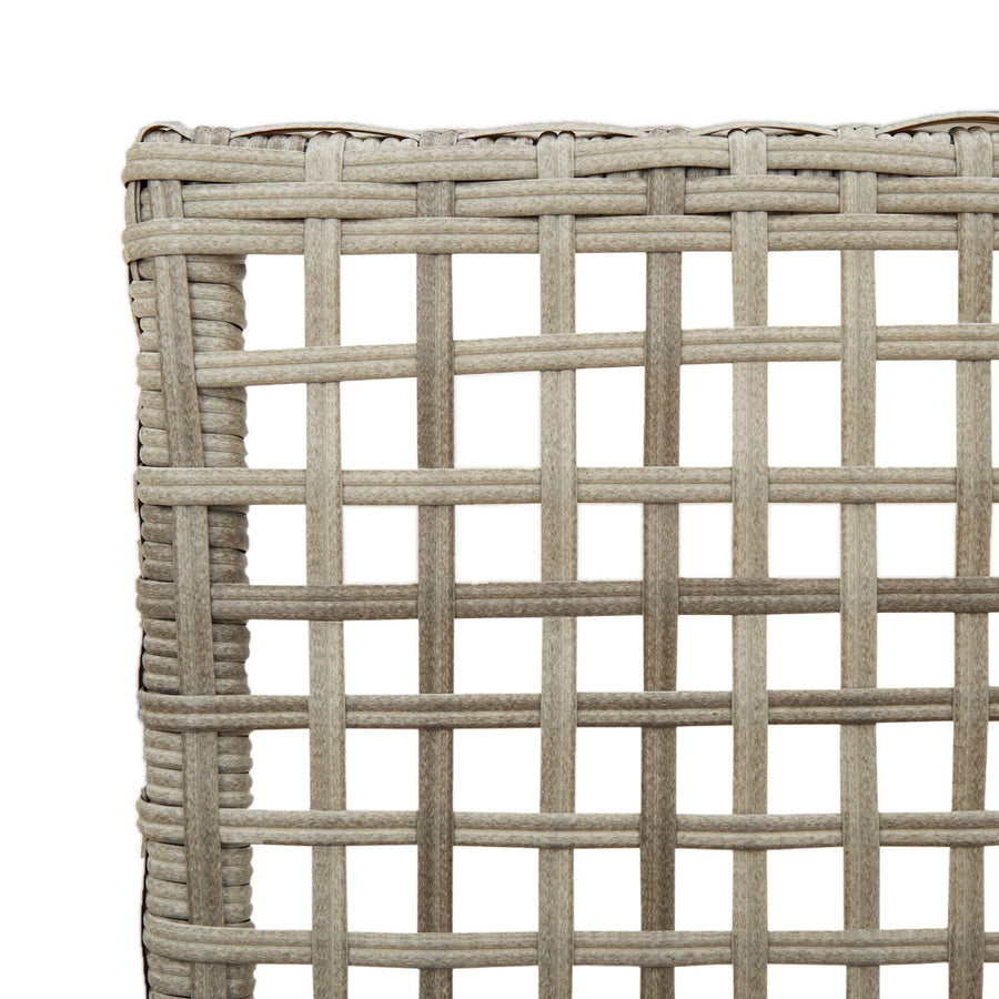 Tuinstoelen 2 Stuks Met Kussens Poly Rattan Lichtgrijs en Donkergrijs