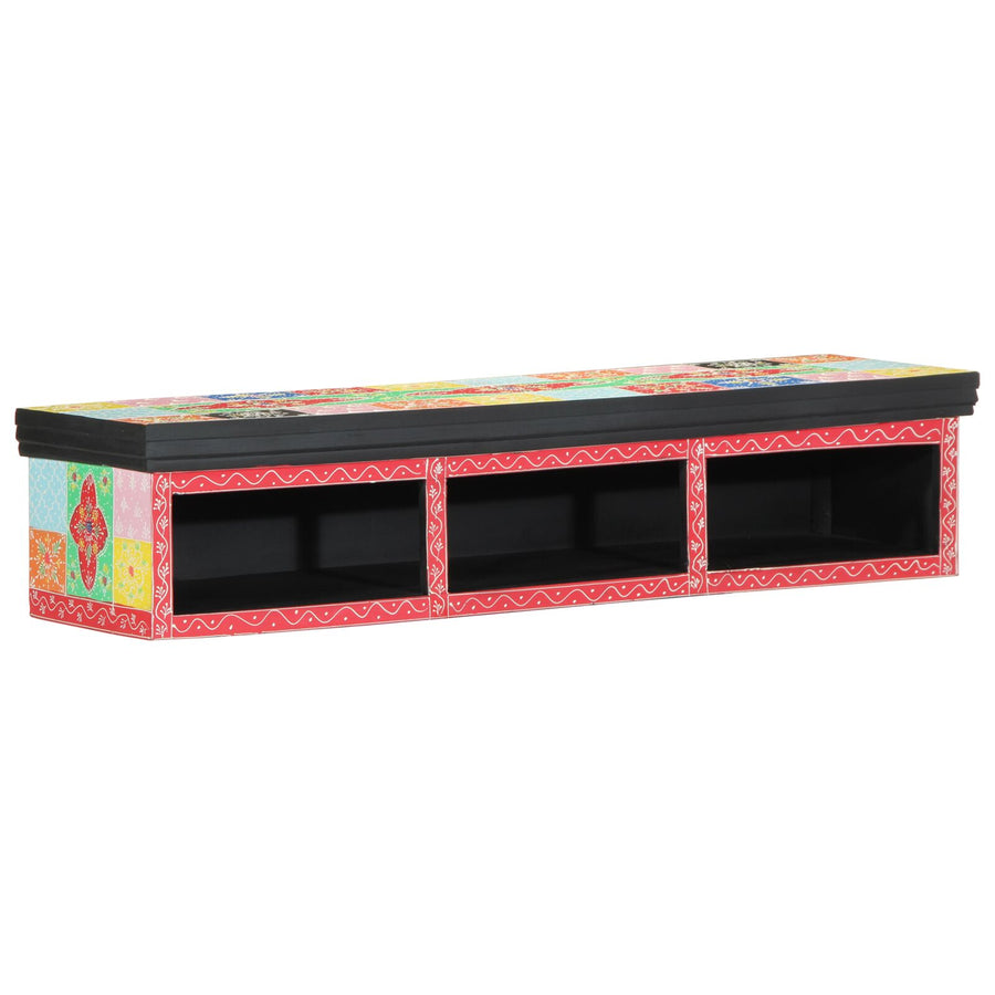 Tv Kast Wandgemonteerd Meerkleurig 100X30X22Cm Engineered Wood 100 x 30 x 22 cm