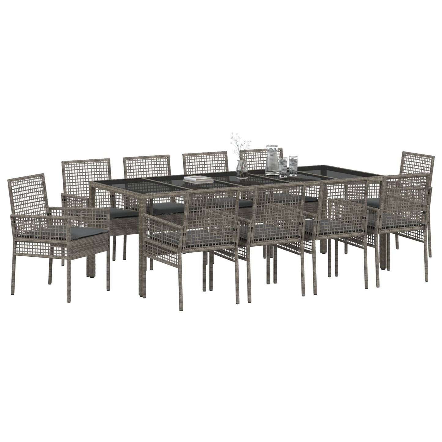 Set Van 6 Grijs, Zwart
